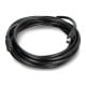 DC extension cable 5.5/2.5mm - male-female - 3m - black - Goobay 71401