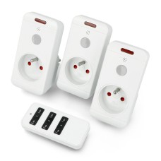 WiFi controlled smart socket 16A - 3 pcs - Blow 72-052