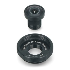 M23272M14 wide-angle lens M12 2.72mm with adapter for Raspberry Pi HQ camera, ArduCam LN056