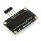 Vienspalvis OLED grafinis ekranas 0.91" 128 x 32 px I2C, DFRobot DFR0648