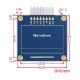 OLED display graphic blue 1.3'' (B) 128x64px SPI/I2C, straight connectors, Waveshare 10451