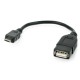 OTG Host microUSB - USB kabelis - 12cm