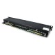 24-port shielded patch panel - for 19'' server racks - 1U cat.5e FTP - black - Lanberg PPS5-1024-B