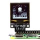 PiMoroni Mono OLED, graphic monochrome display 1.12'' 128x128px, I2C