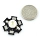 Power LED Star 3W LED - warm white with a heat sink