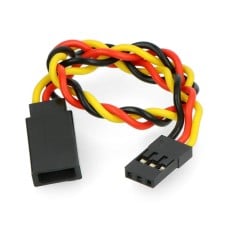 Extension cord for servos 15cm twisted