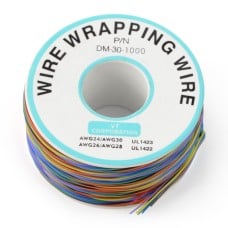 PVC cable 0.25mm AWG30 - 8 colors - roll 250m