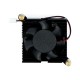 Heatsink with fan for Pine64 ROCKPro64 - low profile