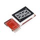 Driver for SPI alphanumeric display, SparkFun COM-10103