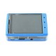 The case for Raspberry Pi and LCD screen 3.2", blue