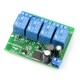 Relay module 4 channels + Bluetooth 4.0 BLE - 10A/250V contacts - 5V coil