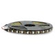 RGB LED juosta WS2812B - skaitmeninė, adresuota - IP65, 60 LED/m, 18W/m, 5V - 5m - juoda