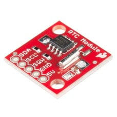 RTC DS1307 I2C, realaus laiko modulis + baterija, SparkFun BOB-12708