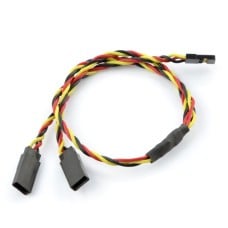 Splitter Wire for Servos Y - 30cm twisted (JR)