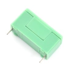 Fuse connector with protective cover PTF-78 5x20mm - green