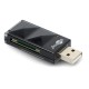 SD/microSD card reader with USB 2.0 input - Goobay