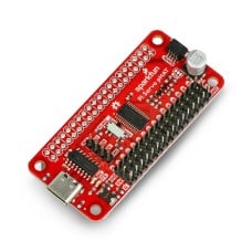 Servo pHAT, 16-channel PWM I2C driver for Raspberry Pi, SparkFun DEV-15316