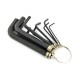 Hex keys - 1.5-10mm - 10 pcs