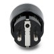 Shelly Plus Plug S - Smart WiFi plug - 2500W - black