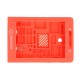 Silicone case for the UNIHIKER single-board minicomputer - red - DFRobot FIT0936