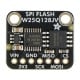 SPI FLASH Breakout - Flash atminties modulis W25Q128 - 128Mb/16MB - Adafruit 5643