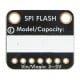 SPI FLASH Breakout - Flash atminties modulis W25Q128 - 128Mb/16MB - Adafruit 5643