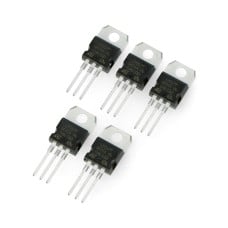 Linear voltage regulator 1.2-37V LM317T - THT TO220 - 5 pcs