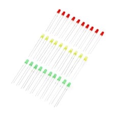 A set of LEDs 3mm - 30 pcs - justPi