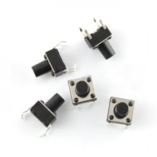 Tact Switch 6x6mm/8mm DIP - 5 pcs