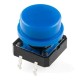 Tact Switch 12x12mm - round - colored caps - 15pcs