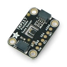 TMP117, I2C temperatūros jutiklis, didelio tikslumo, STEMMA QT / Qwiic, Adafruit 4821