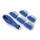 A set of Torx precision bits with a screwdriver - 31 pieces