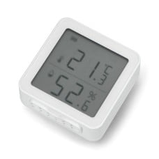 Tuya WiFi temperatūros ir drėgmės jutiklis su LCD ekranu - MIR-TE200-WF