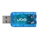 uGo Virtual 5.1 USB sound card - UKD-1085