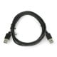 USB A - A 2.0 cable Hi-Speed Goobay black - 1.8m 