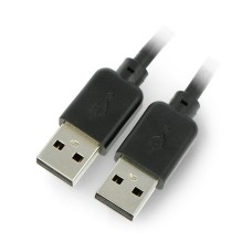 USB A - A 2.0 cable Hi-Speed Goobay black - 1.8m 