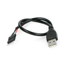 USB A laidas 0.3m su kištuku 1x5