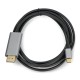 USB C - DisplayPort cable - 1.8m - Akyga AK-AV-16