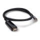 USB C - HDMI 4K cable - 1m - Lanberg CA-CMHD-10CU-0010-BK