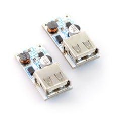 Velleman - Step-Up Voltage Regulator with USB socket VMA403 - 5V 0.6A - 2 pcs