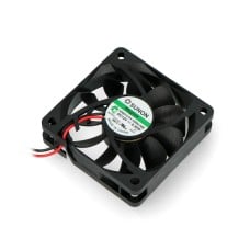 12V Fan 60x60x15mm 2 wire