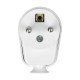 Plug WT-16 - with earthing - white