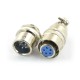 ZP2 industrial connector with quick connector - 5-pin