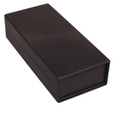 Plastic box Kradex Z5B black 200x90x49mm