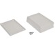 Plastic box Kradex Z73J light gray 109x79x32mm