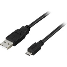 Deltaco USB Cable - 1m - A-micro B