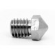 Micro Swiss Plated Wear Resistant nozzle for Wanhao i3 Mini/MP Select Mini/Mini Delta/ProFab Mini/Malyan M200/PrimaCreator P120 - 0.2mm