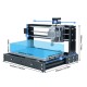 TwoTrees TTC3018S CNC graviravimo staklės