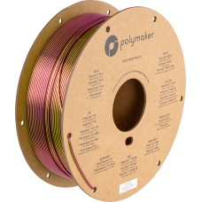 Polymaker PolyLite Silk PLA Dual Color - 1.75mm - 1kg - Aubergine Lime-Magenta