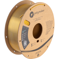 Polymaker PolyLite Silk PLA Dual Color - 1.75mm - 1kg - Crown Gold-Silver